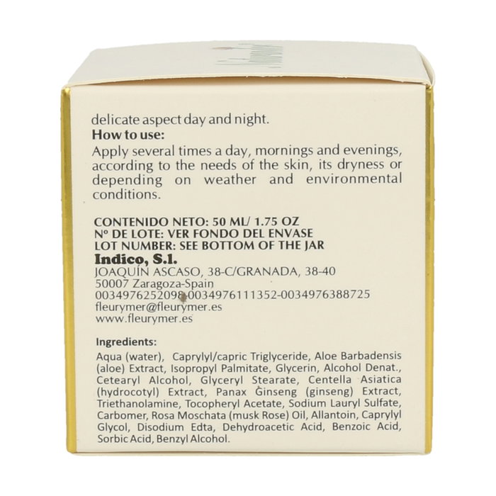 Fleurymer Crema de Aloe Vera 50 ml