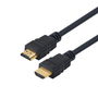 Ewent EC1319 Cable HDMI 2.1 8K/60Hz 4K/120Hz HDR con Ethernet, 1.5 metros, Chapado en Oro, Alta Velocidad