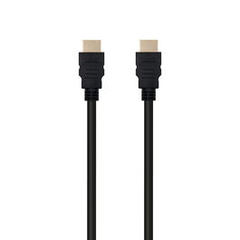 Ewent EC1319 Cable HDMI 2.1 8K/60Hz 4K/120Hz HDR con Ethernet, 1.5 metros, Chapado en Oro, Alta Velocidad