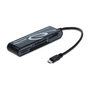 DeLOCK Lector de tarjetas Micro USB OTG 5 ranuras 91732 Negro