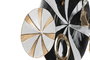 DKD Home Decor Decoración de Pared Metal Moderno Negro