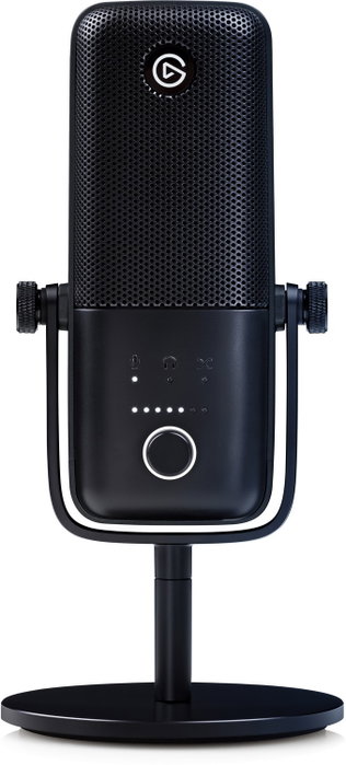 Elgato Wave:3 Micrófono de superficie para mesa Negro
