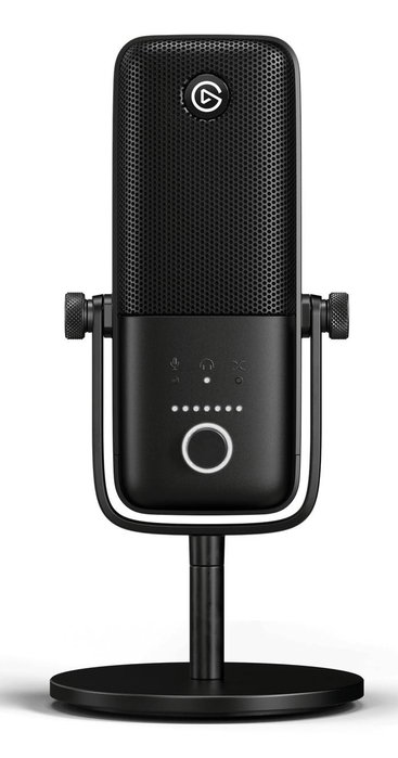 Elgato Wave:3 Micrófono de superficie para mesa Negro