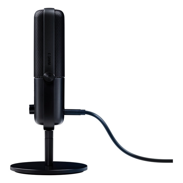 Elgato Wave:3 Micrófono de Superficie USB 24 bit 96 kHz Negro Inalámbrico Elgato Wave:3 Micrófono de Superficie USB 24 bit 96 kHz Negro Inalámbrico