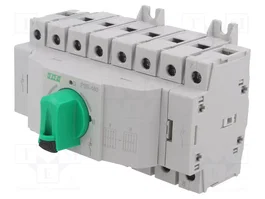 F&F Interruptor de red-generador 4 polos 80A 415VAC IP20