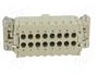 HARTING Han® Ex Plantilla de Contacto Macho 16A 90V