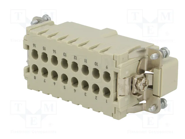 HARTING Han® Ex Plantilla de Contacto Macho 16A 90V