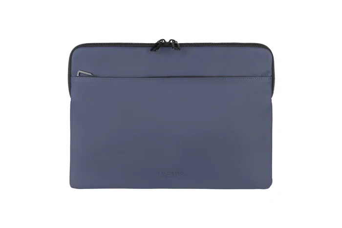 Tucano BFGOM1314-B Funda para Portátil 14" (35,6 cm) Azul, Resistente al Agua, Compatible con MacBook Pro 14", GRS Reciclado
