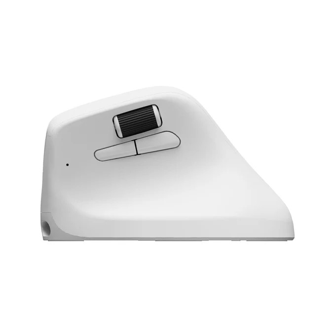 Keychron M5 Ratón Vertical Inalámbrico Blanco