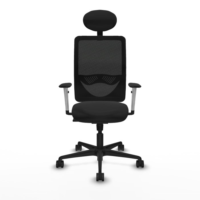 PIQUERAS Y CRESPO Silla de oficina Zulema con mecanismo Sincro, Negro PIQUERAS Y CRESPO Silla de oficina Zulema con mecanismo Sincro, Negro