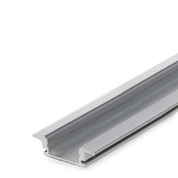 Greenice Perfil de Aluminio para Tira LED con Difusor Opal de 2M