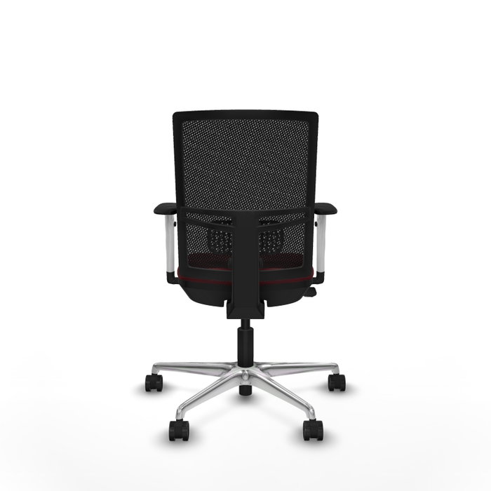 PIQUERAS Y CRESPO Silla de oficina Yunquera con mecanismo Sincro/Traslack, Granate y Negro PIQUERAS Y CRESPO Silla de oficina Yunquera con mecanismo Sincro/Traslack, Granate y Negro