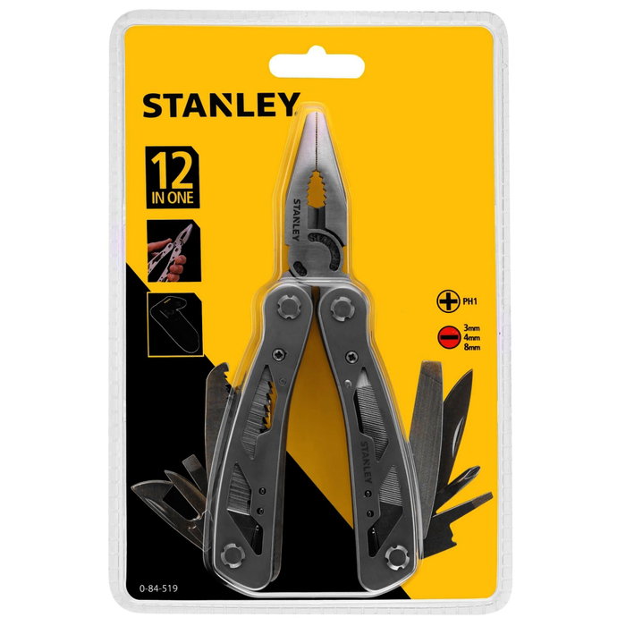 Stanley Herramienta Multifunción 12 en 1 con Funda Stanley Herramienta Multifunción 12 en 1 con Funda