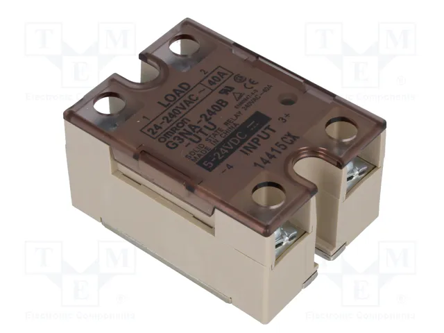 OMRON G3NA-240B-5-24 Relé de semiconductor monofásico 40A 24-240VAC