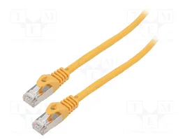 LANBERG Cable Patch Cord Cat 6 F/UTP 30m Amarillo
