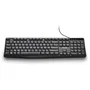 NGS Teclado FUNKY V4 - Teclado USB Cable QWERTY Español Negro con 12 Teclas Multimedia para Hogar y Oficina