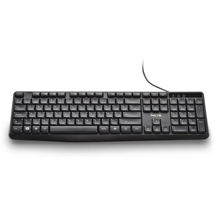 NGS Funky V4 Teclado Multimedia USB Negro Español