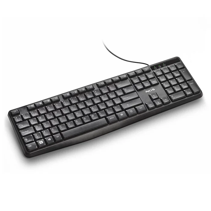 NGS Funky V4 Teclado Multimedia USB Negro Español