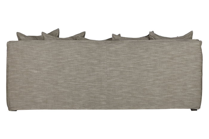 DKD Home Decor Sofá Horeca Verde Lino 260 x 104 x 90 cm con 7 Cojines