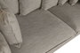 DKD Home Decor Sofá Horeca Verde Lino 260 x 104 x 90 cm con 7 Cojines