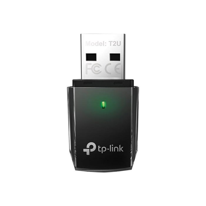 TP-Link Archer T2U V3 Adaptador USB Wi-Fi AC600 Dual Band Negro TP-Link Archer T2U V3 Adaptador USB Wi-Fi AC600 Dual Band Negro