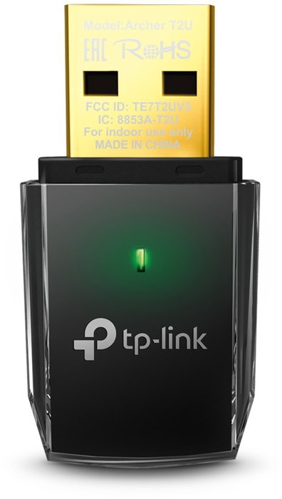 TP-Link Archer T2U V3 Adaptador USB Wi-Fi AC600 Dual Band Negro TP-Link Archer T2U V3 Adaptador USB Wi-Fi AC600 Dual Band Negro