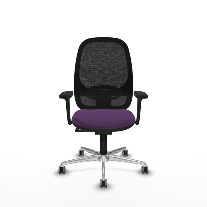 PIQUERAS Y CRESPO Silla de oficina Cilanco con mecanismo Sincro, Morado y Negro PIQUERAS Y CRESPO Silla de oficina Cilanco con mecanismo Sincro, Morado y Negro