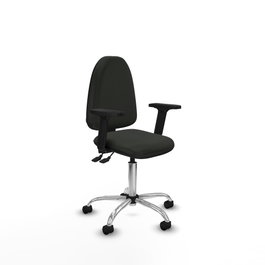 PIQUERAS Y CRESPO Silla de Oficina Aýna con Mecanismo Asincro y Brazos 2D en Negro