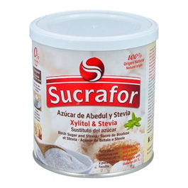 Sucrafor Azúcar de Abedul y Stevia 300gr