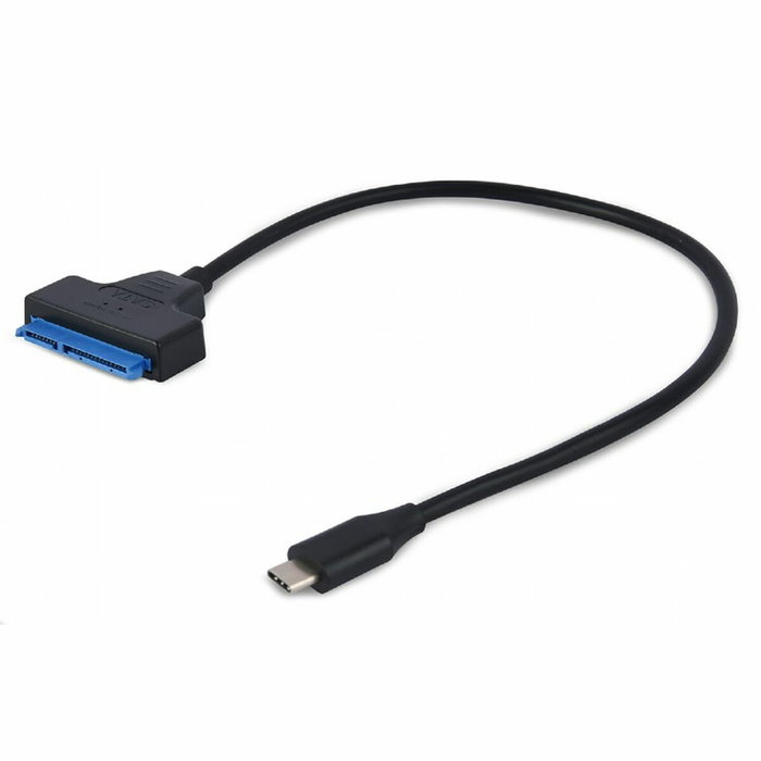 Gembird Adaptador USB 3.0 Tipo-C a SATA para disco duro 2,5'' AUS3-03 Negro