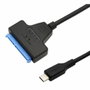Gembird Adaptador USB 3.0 Tipo-C a SATA para disco duro 2,5'' AUS3-03 Negro