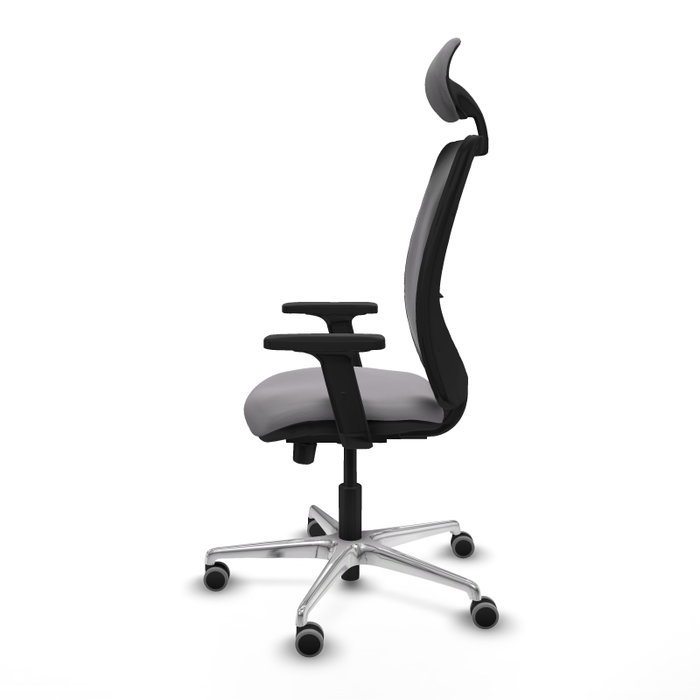 PIQUERAS Y CRESPO Silla de oficina Zulema con mecanismo Sincro/Traslack, Gris y Negro PIQUERAS Y CRESPO Silla de oficina Zulema con mecanismo Sincro/Traslack, Gris y Negro