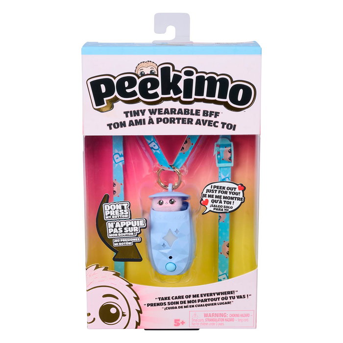 SPIN MASTER Mascota Interactiva Peekimo Azul Boo
