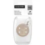 Suavinex Clip para Chupete con Cinta Birdies, para Bebé desde el Nacimiento, Color Beige - AACJA20130