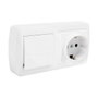 Solera Base doble bipolar con t/tl + conmutador de cruce y obturador