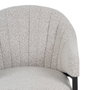 Ixia Silla con Brazos Gris Tejido-Metal