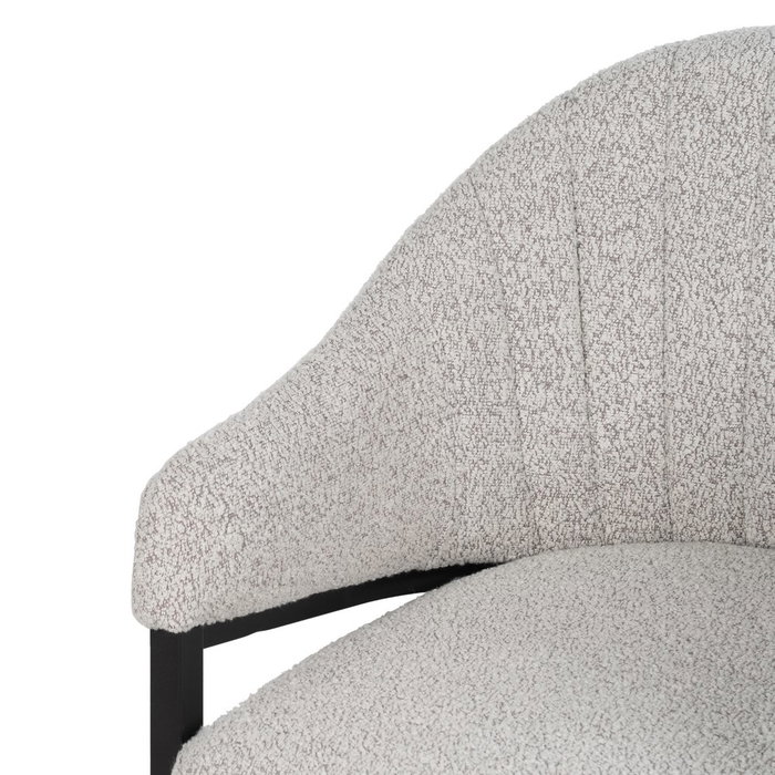 Ixia Silla con Brazos Gris Tejido-Metal Ixia Silla con Brazos Gris Tejido-Metal