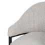 Ixia Silla con Brazos Gris Tejido-Metal