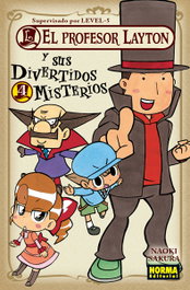 4. El profesor Layton y sus divertidos misterios, Naoki Sakura - Norma Editorial