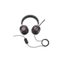 Kensington Auriculares USB-C H2000 para Videoconferencias Oficina, Diadema Negro con Cancelación de Ruido, Micrófono Boom y Controles en Cable
