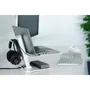 Kensington Auriculares USB-C H2000 para Videoconferencias Oficina, Diadema Negro con Cancelación de Ruido, Micrófono Boom y Controles en Cable