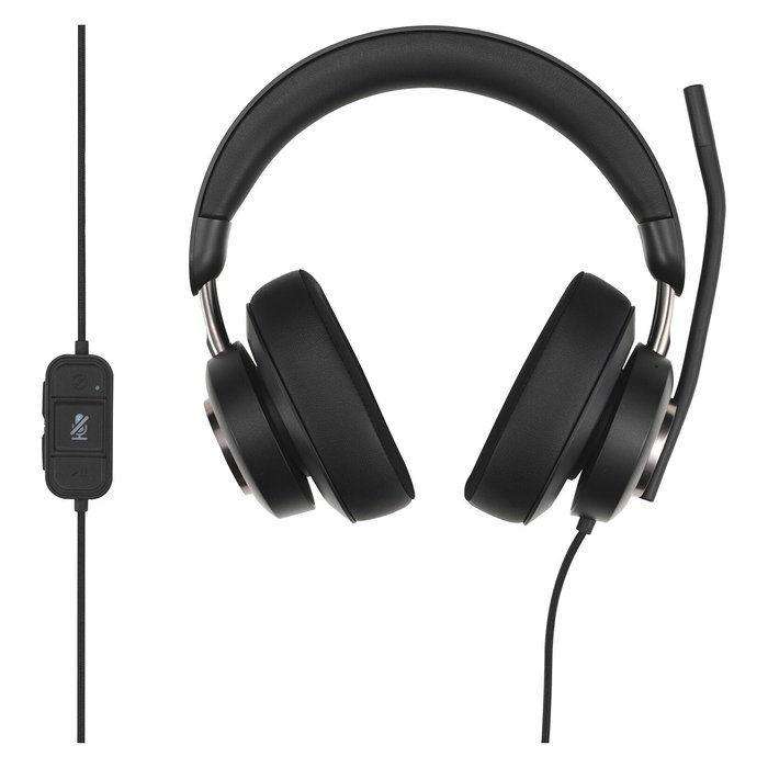 Kensington H2000 PROVC Headset con Micrófono, USB-A y USB-C Kensington H2000 PROVC Headset con Micrófono, USB-A y USB-C