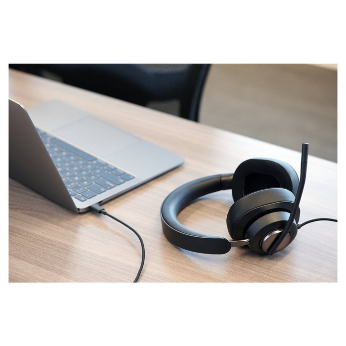 Kensington H2000 PROVC Headset con Micrófono, USB-A y USB-C Kensington H2000 PROVC Headset con Micrófono, USB-A y USB-C