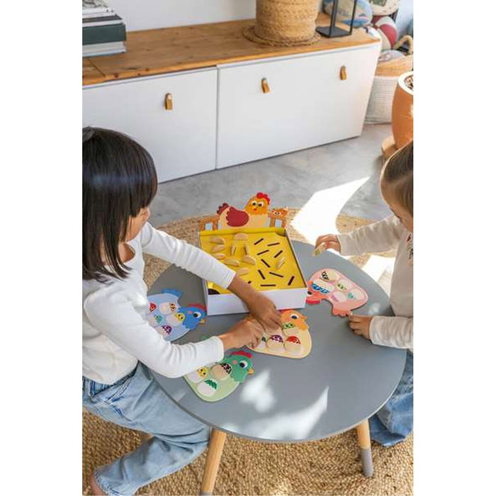 Goula Hidden Chicks - Juego de Mesa Preescolar de Memoria y Loto Goula Hidden Chicks - Juego de Mesa Preescolar de Memoria y Loto
