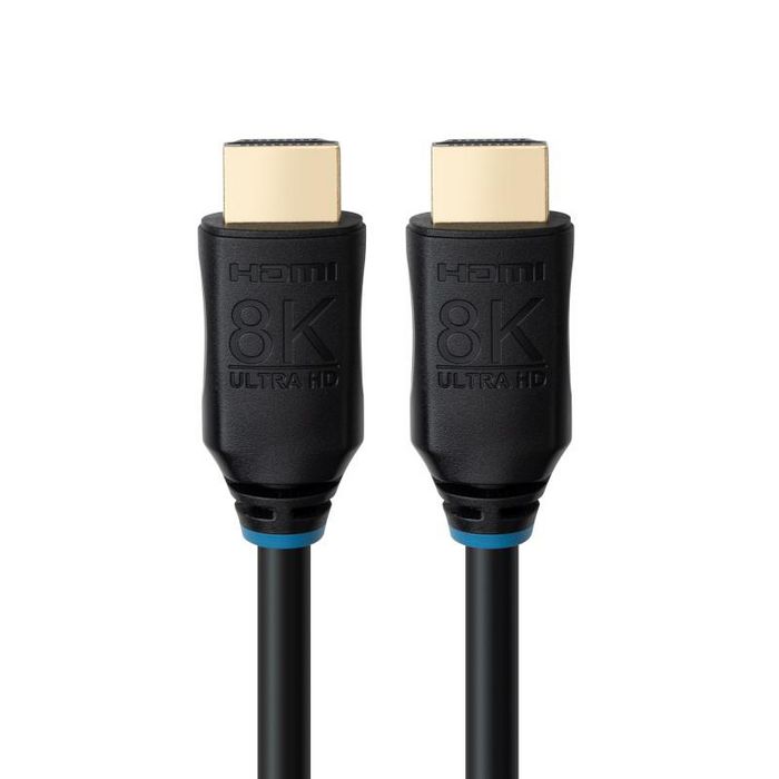 MicroConnect Cable HDMI 2.1 8K@60Hz 48Gbit HDR Dinámico eARC 1m, Retrocompatible