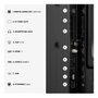 Hisense 32A49S Smart TV HD DLED 80 cm (32") 1366x768 60Hz HDMI USB LAN HDR VESA WiFi Negro