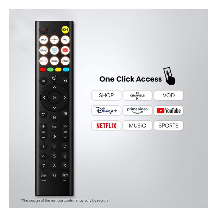 Hisense 32A49S Smart TV HD DLED 80 cm (32") 1366x768 60Hz HDMI USB LAN HDR VESA WiFi Negro