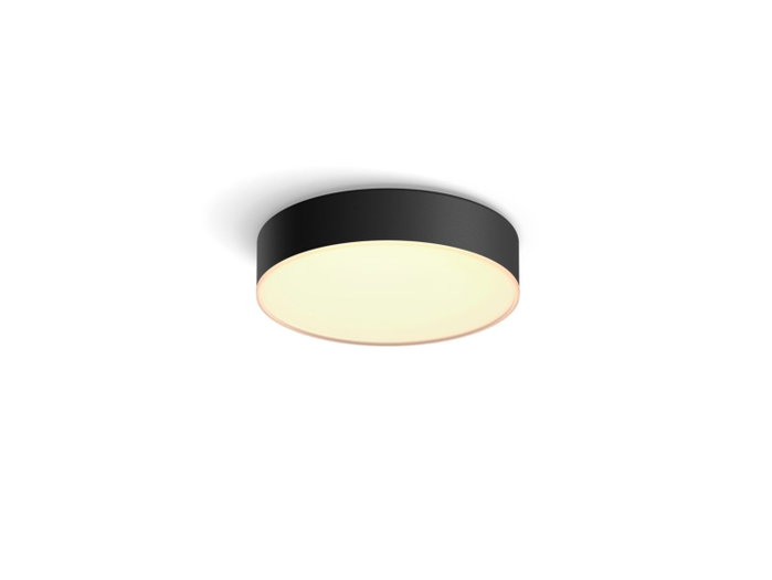 Philips Hue White Ambiance Enrave Lámpara de Techo Inteligente Negro