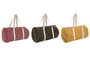 DKD Home Decor Set de 3 Bolsos de Viaje PANA en Poliéster Surtidos