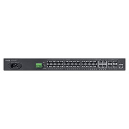 LANCOM IGS-3128XF Switch Gestionado Capa L2/L3 de Rack 1U con 24 Puertos SFP y 4 Puertos SFP+, 128 Gbit/s, Negro